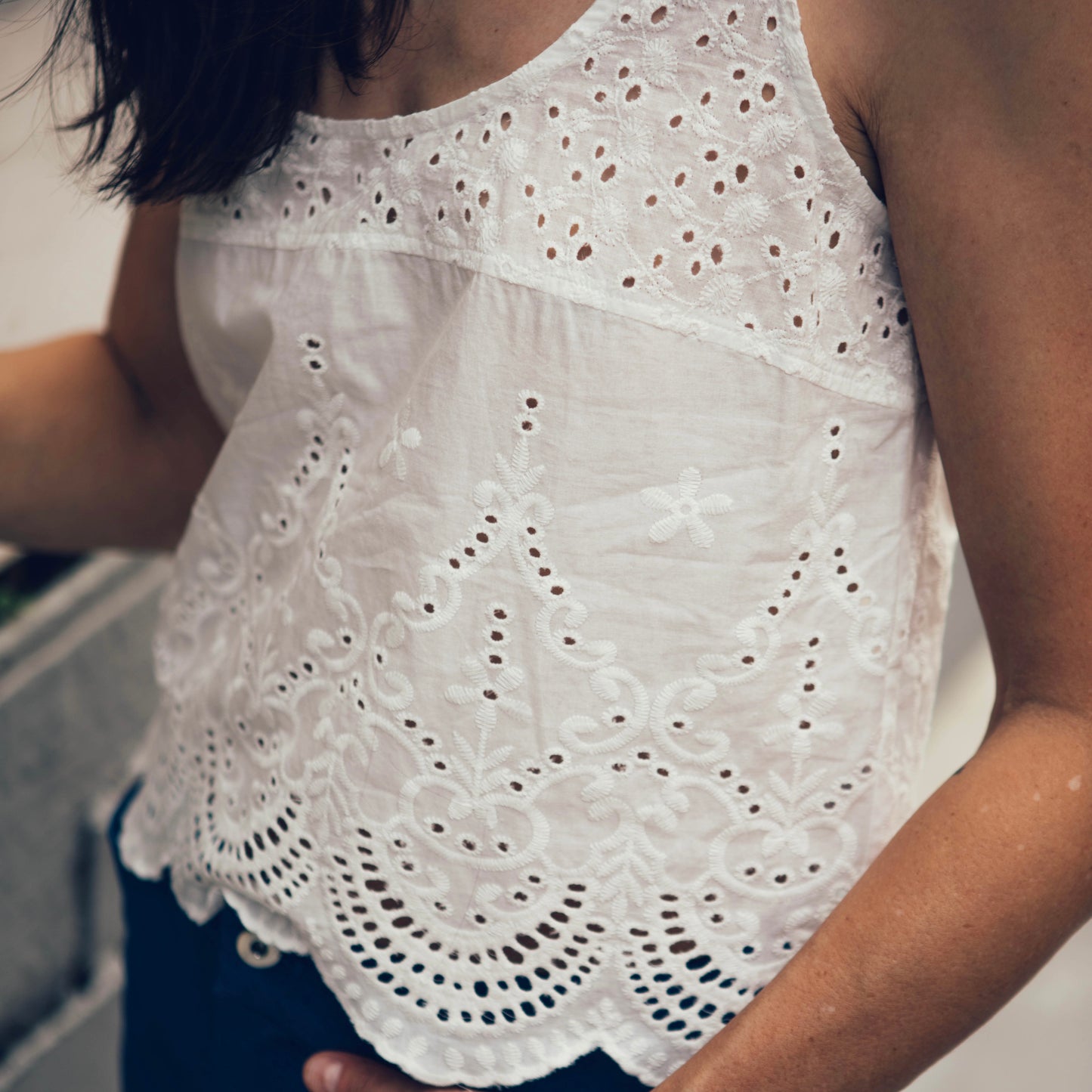 The Coquette Embroidered Blouse