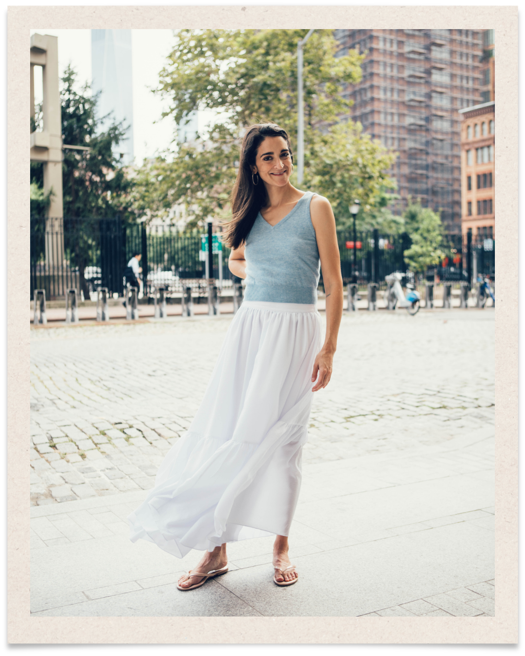 Cote D’Azur Peasant Skirt