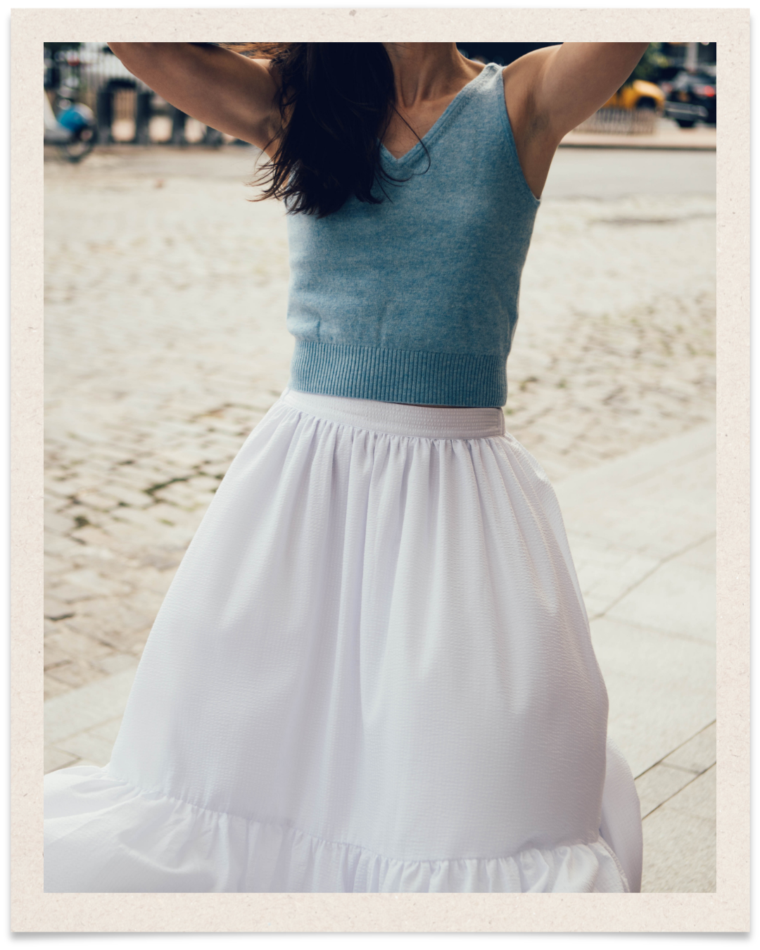 Cote D’Azur Peasant Skirt