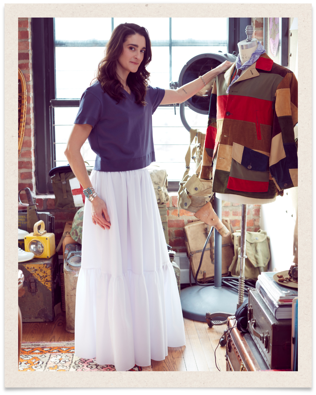 Cote D’Azur Peasant Skirt