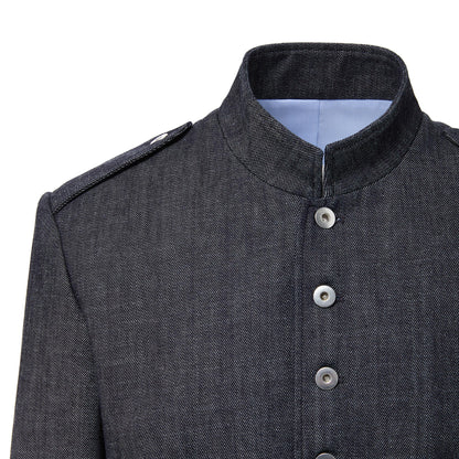 Formal Marine Denim Jacket