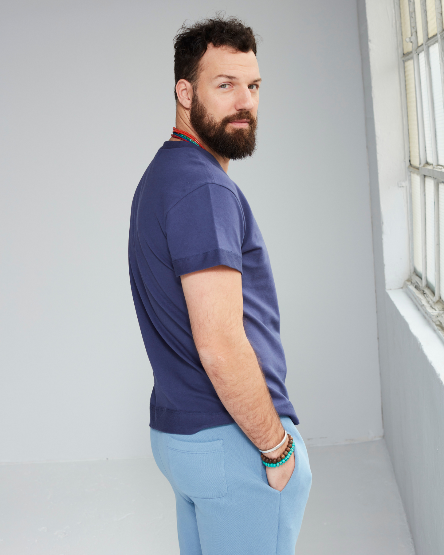 The Leonard V-Neck Pocket Tee