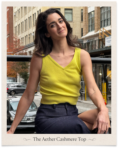 The Aether Cashmere Top