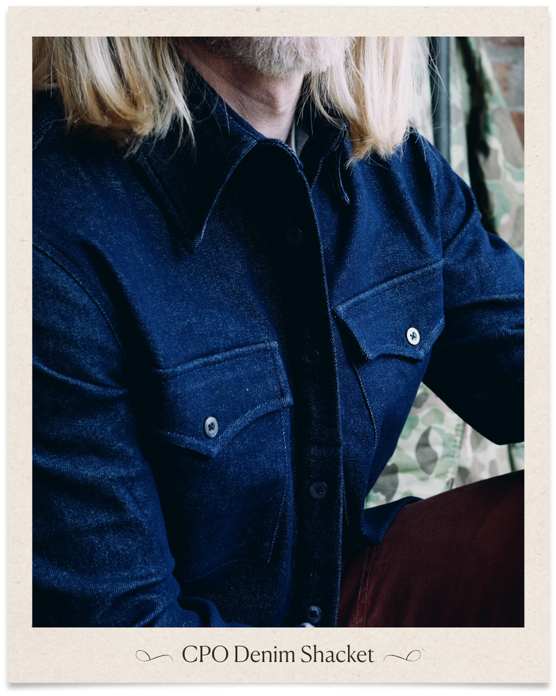 CPO Denim Shacket