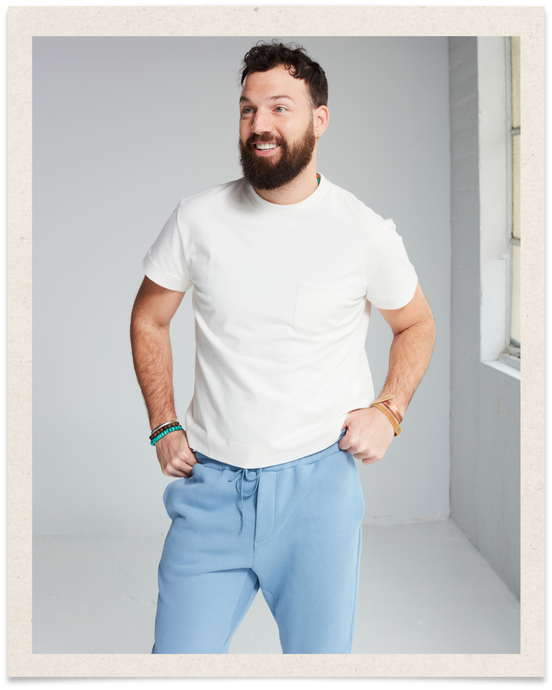 Collister The Collister Crew Neck Pocket Tee – Heirloom Amalgam