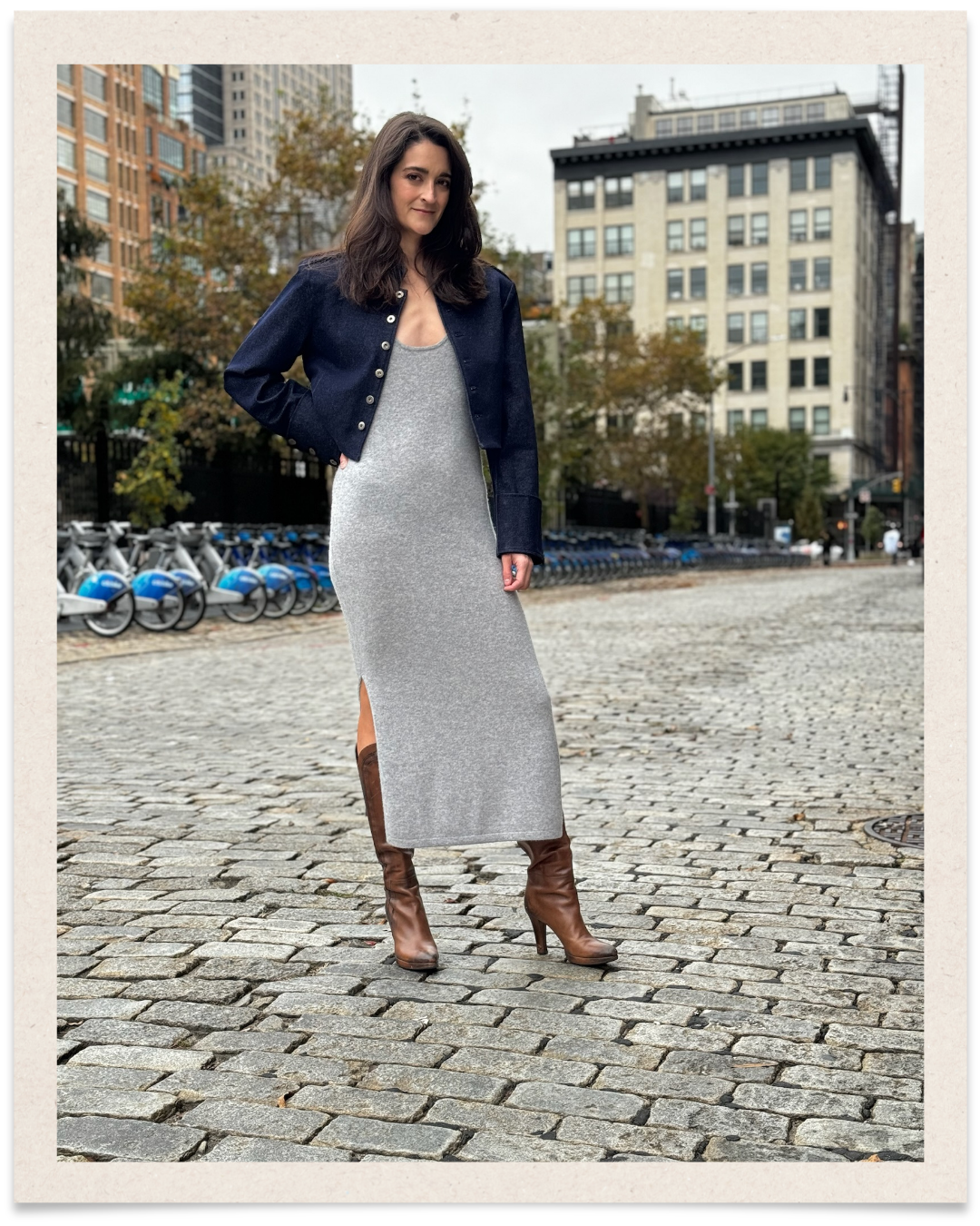 The Dionysus Cashmere Dress M/L / Heather Grey The Dionysus Cashmere Dress M/L / Heather Grey