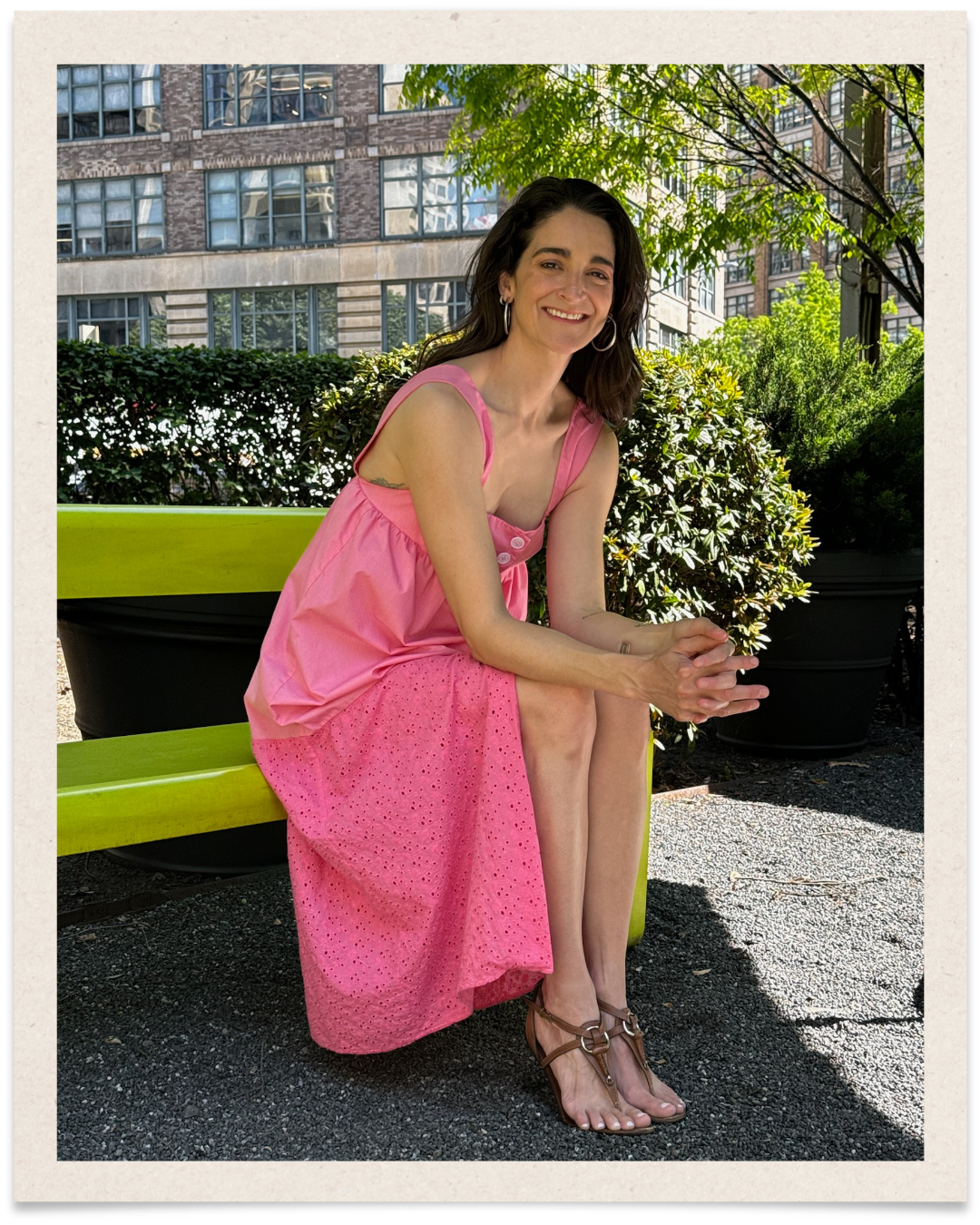 The Georgette Prairie Dress Hand Dyed