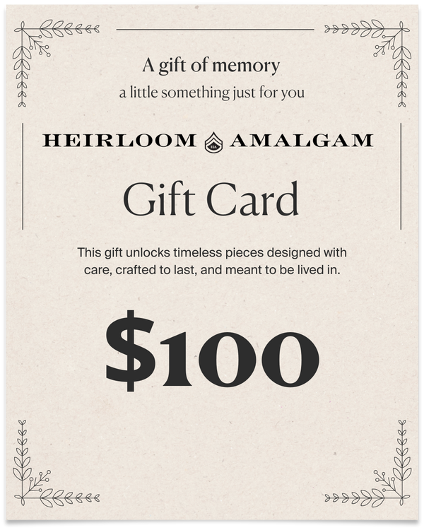 Heirloom Amalgam Gift Card