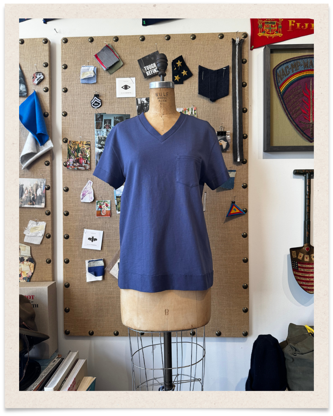 The Leonard V-Neck Pocket Tee