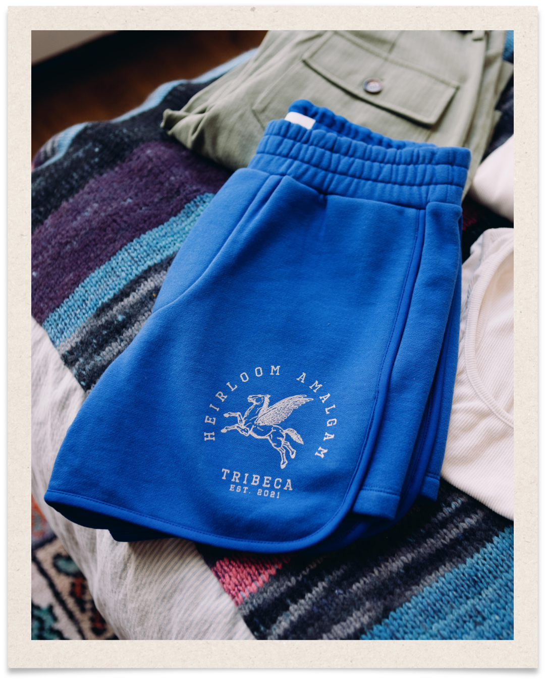 TriBeCa Varsity Sweatshort