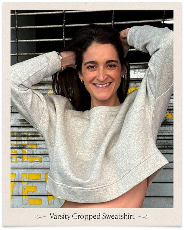 The Varsity Cropped Sweatshirt