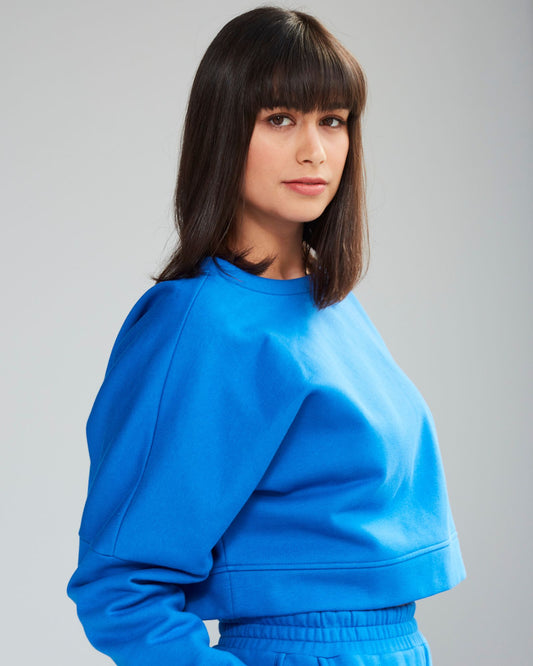 The Varsity Cropped Sweatshirt