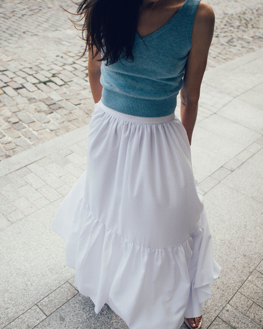 Cote D’Azur Peasant Skirt