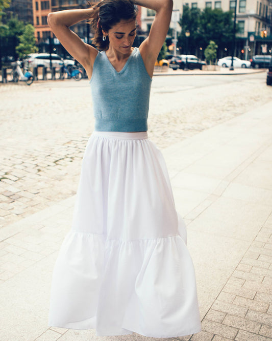 Cote D’Azur Peasant Skirt