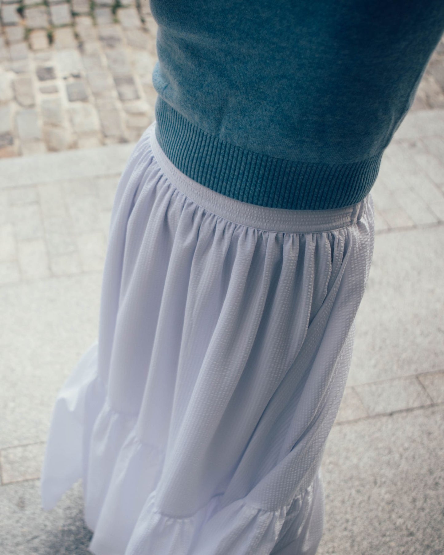 Cote D’Azur Peasant Skirt